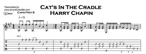 Harry Chapin - Cat's In The Cradle | Guitar Lesson, Tab & Chords | JGB