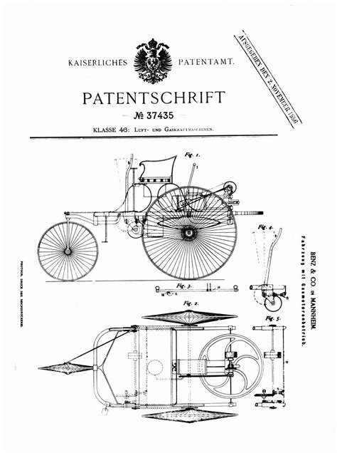 Karl Benz Patent