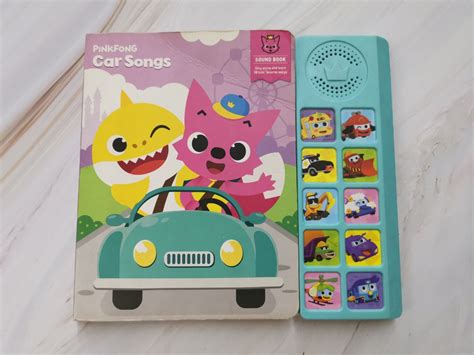 PinkFong Car Songs Sound Book, Hobbies & Toys, Books & Magazines, Children's Books on Carousell