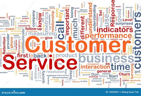 Customer Service Background Concept Stock Image - Image: 19453581