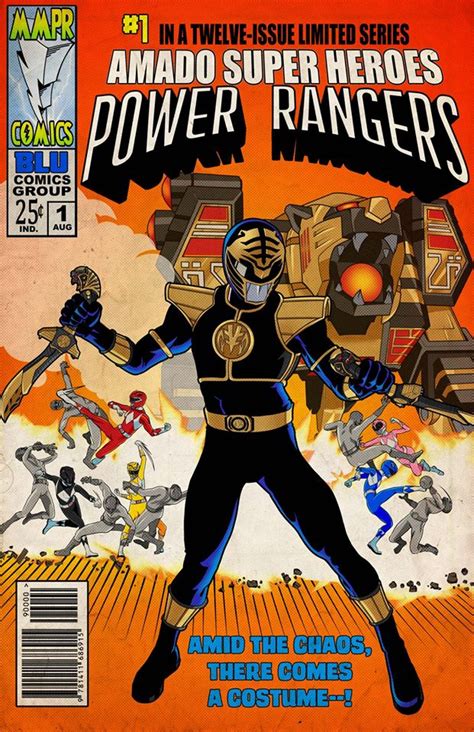 Introduction of the Black Tiger Ranger - inspired by Spider-Man [OC by Nathan Blu] : r/Marvel