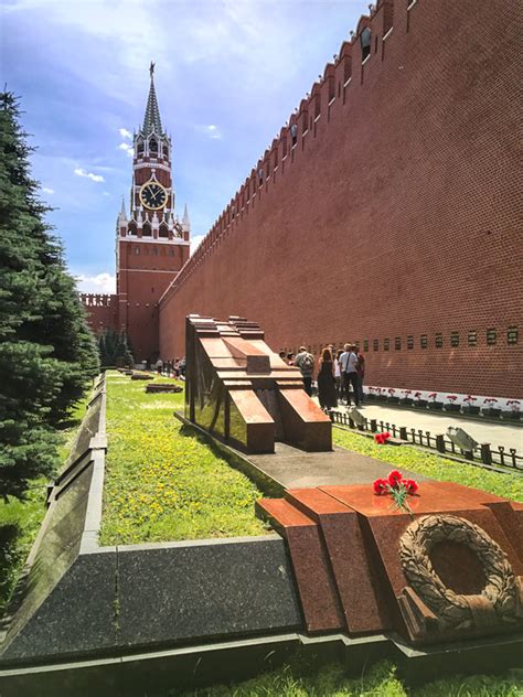 Lenin Mausoleum at the Red Square in Moscow, Russia