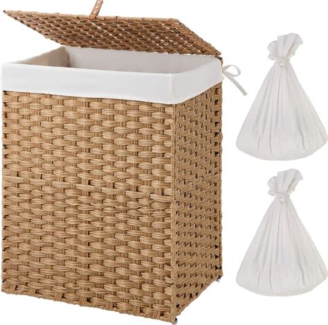 Top 10 Wicket Laundry Basket With Attached Lid - Home Previews