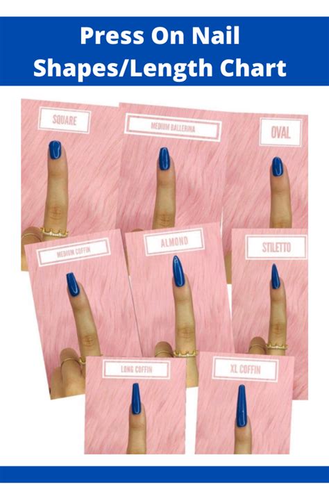 Create a Press On Nail Shapes Chart - Goat Nails