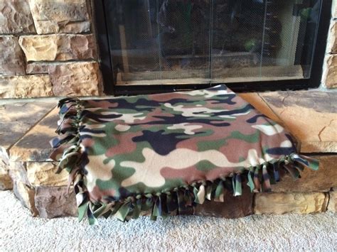 Camouflage blanket Camouflage Green, Poncho Liner, Fringed, Blankets ...