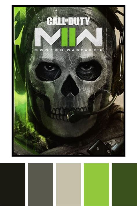 Modern Warfare 2 color palette | FlowerPsyched | Color palette, Modern warfare, Painting inspiration