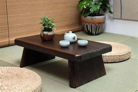 Aliexpress.com : Buy Japanese Antique Tea Table Rectangle 60*35cm Paulownia Wood Traditional ...