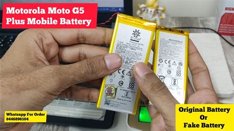 Motorola Moto G5 Plus Mobile Replacement Battery , Motorola Original Battery , XT1686 Battery ...