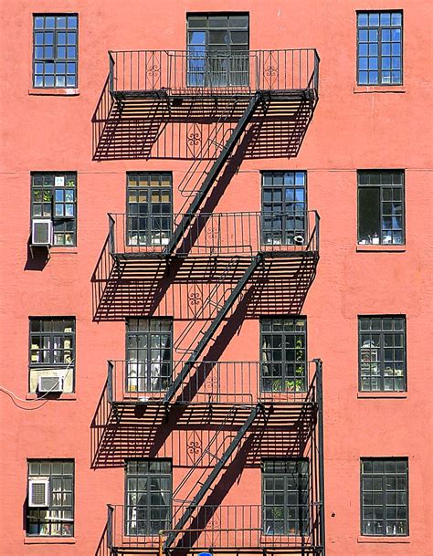 Fire escape, West 10th Street, Greenwich Village, New York… | Flickr