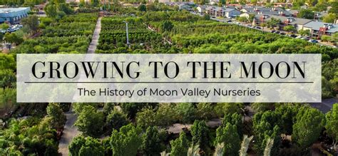 GROWING TO THE MOON: THE HISTORY OF MOON VALLEY NURSERIES