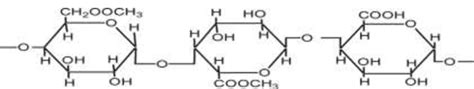 Structure of pectin [23]. | Download Scientific Diagram