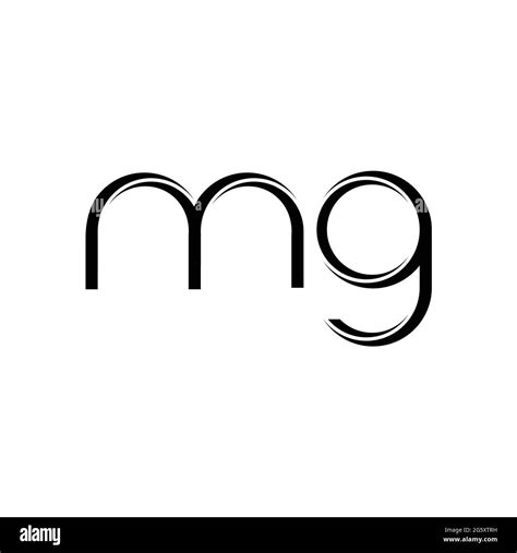 Mg Logo Black And White