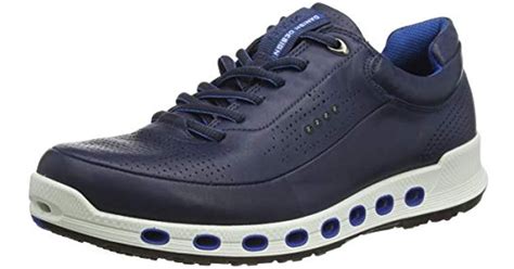 Ecco Cool 2.0 Leather Gore-tex Fashion Sneaker in Blue for Men | Lyst