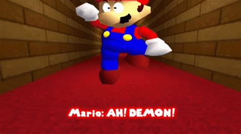 Smg4 Mario GIF - Smg4 Mario Ah Demon - Discover & Share GIFs