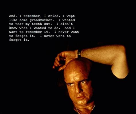 Brando as Col. Kurtz, Apocalypse Now | Movie quotes, Marlon brando ...