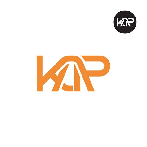 Letter KAP Monogram Logo Design 36059388 Vector Art at Vecteezy