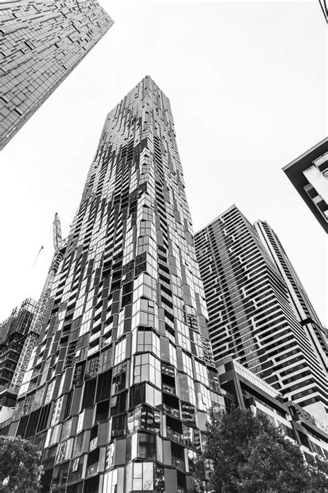 Melbourne High-rise Commercial Buildings Stock Photo - Image of ...