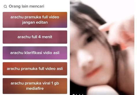 Link Download Video Arachu Baju Pramuka Viral Twitter Full : Ternyata ...