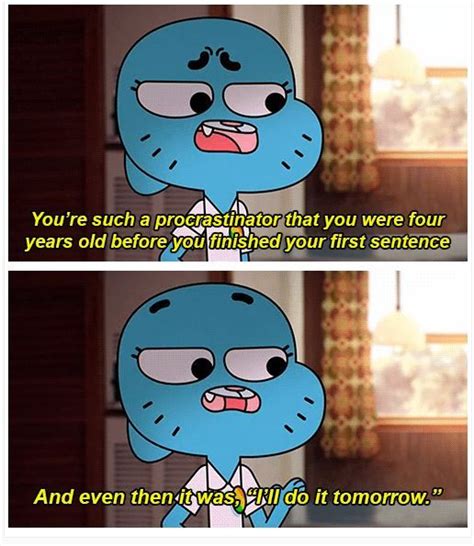 Funny Amazing World Of Gumball Quotes - ShortQuotes.cc