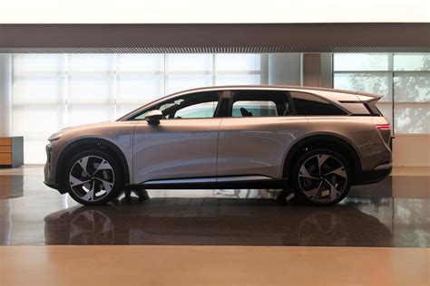 EV startup Lucid revealed its first SUV — see the Gravity, which features a futuristic dashboard ...