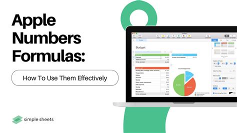 Apple Numbers Formulas: How To Use Them Effectively