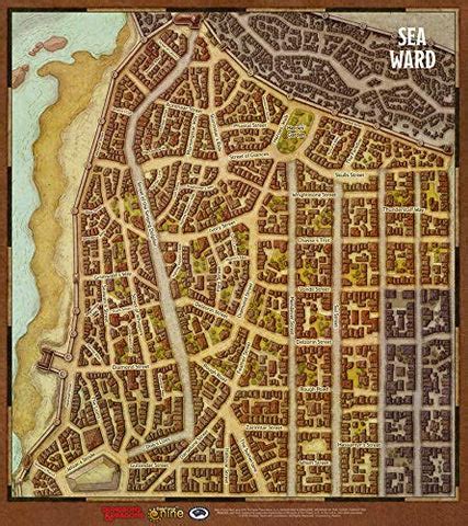 Dungeons & Dragons RPG: Waterdeep - Wards Map Set – Gongaii Games