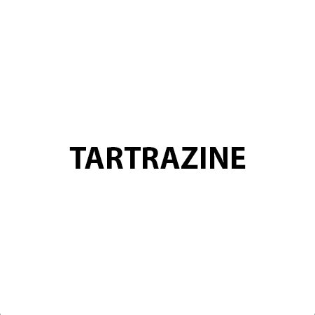 Tartrazine - Manufacturer,Supplier,Exporter