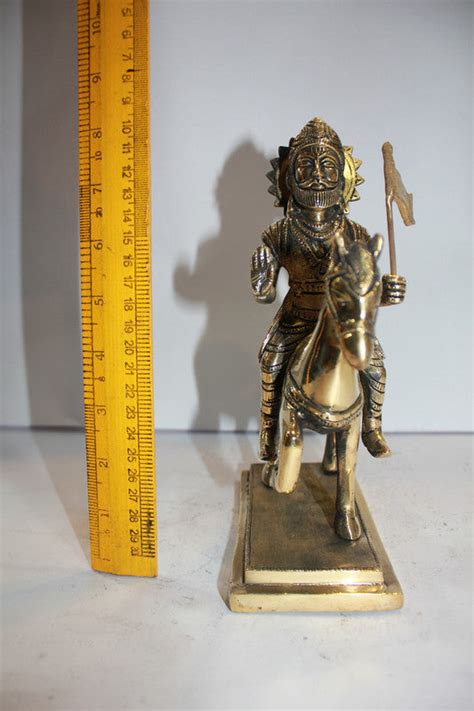 Brass Ramdev Pir Statue 2614g – PUSHMYCART