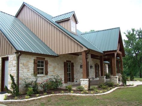 Open Ranch House Exterior Dream Home Plans | Metal building house plans, Country house plans ...
