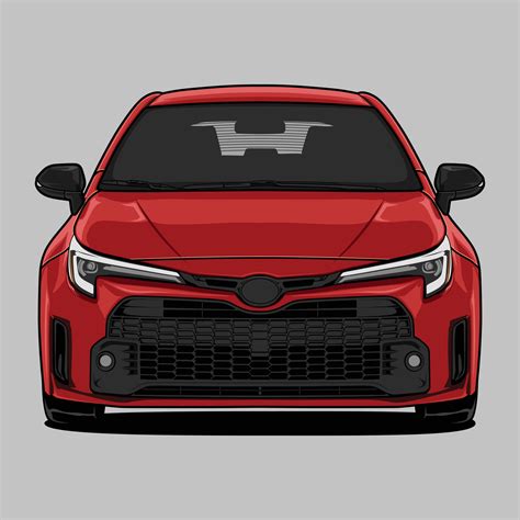 Front view car vector illustration for conceptual design 32493579 ...