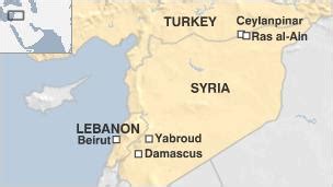 Syrian conflict: Many dead in Lebanon border air strike - BBC News