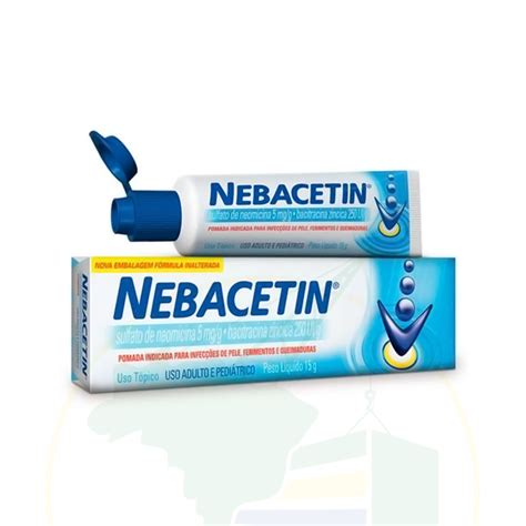 Nebacetin Salbe - Pomada Nebacetin - 15g