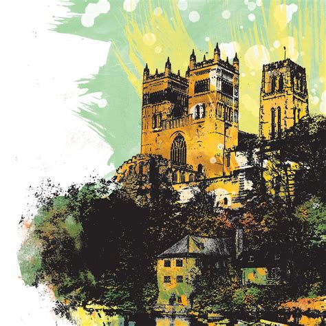 Durham Print Durham Skyline Durham Art Durham Poster - Etsy