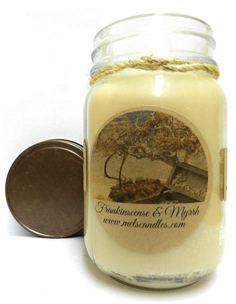 Frankincense and Myrrh 16 ounce Soy Candle - Handmade in USA - Walmart.com