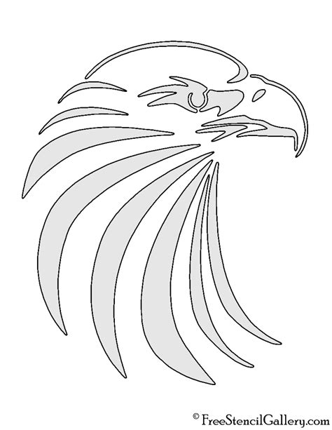 Eagle Head Stencil | Free Stencil Gallery