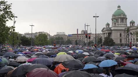 Serbia: Thousands Join Protests After Mass-Shootings