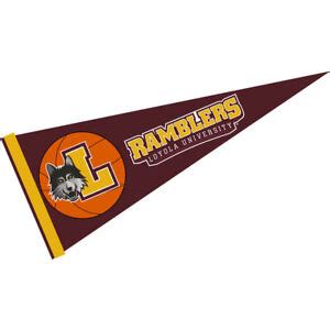 Loyola Chicago Ramblers 12" X 30" Basketball Pennant 848267066434 | eBay