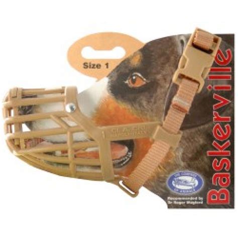 Baskerville Dog Muzzle | Wagtail Pet Supplies