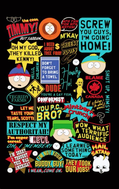 South Park Quotes | South park quotes, South park poster, South park