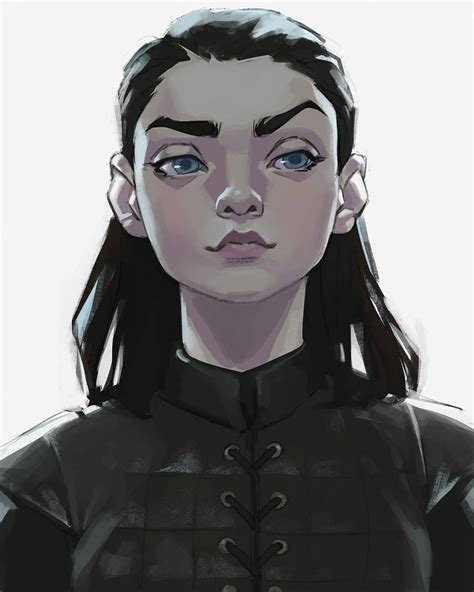 🐺 Not Today. Arya Stark by Marco Silvart #aryastark #gameofthrones ...