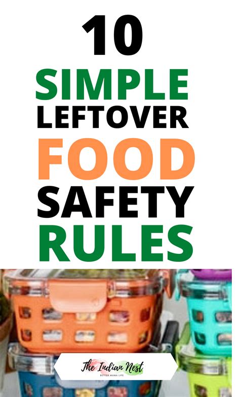 10 Simple Leftover Food safety Rules that you probably don't know | Leftovers recipes, Leftover ...