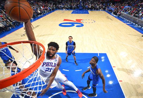 Joel Embiid scores 50 points to lead 76ers past Magic