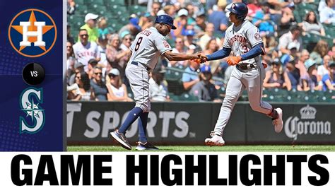 Mariners vs. Astros Highlights (7/24/22) | MLB Highlights - Win Big Sports