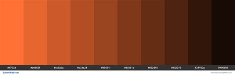 Burnt Orange Color Codes The Hex Rgb And Cmyk Values - vrogue.co
