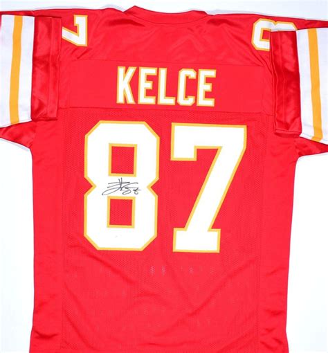 Travis Kelce Signed Jersey (Beckett) | Pristine Auction