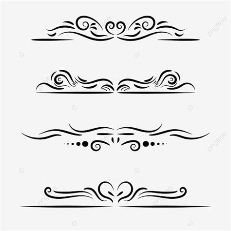 Vintage Vector Border Png