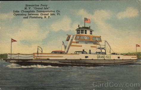 Streamline Ferry M.V. Grand Isle Vermont