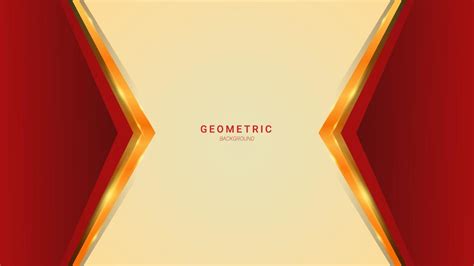 Abstract luxury geometric elegant red gold background design 8714244 ...