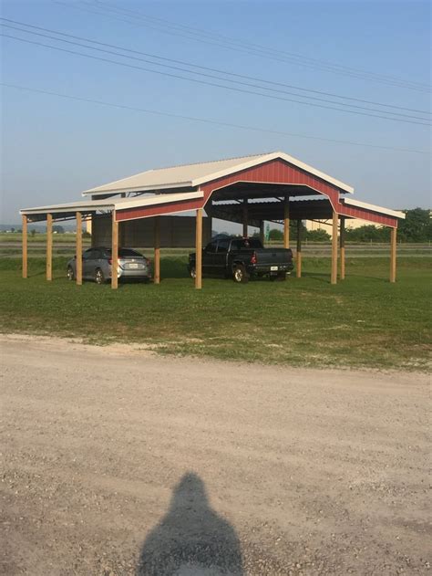 40x30x12 Open Pole Barn Kit Starting @ $5800 20x30 Pole Barn w/ 10' Lean too's on either side 8 ...