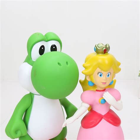 21 24cm New sitting Mario figure Super Mario Bros Luigi Yoshi Peach ...